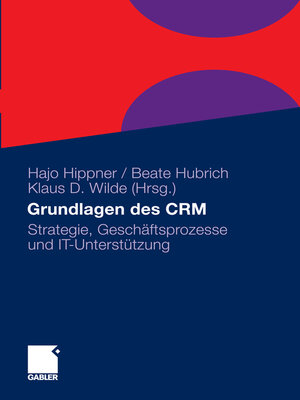 cover image of Grundlagen des CRM
